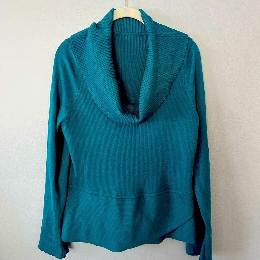 White House Black Market cowl neck sweater.